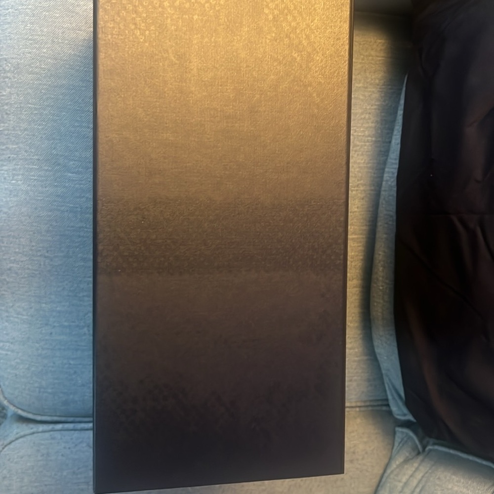 Saint Laurent Black and White Rive Gauche Towel Cabas in Terrycloth - Pre-loved - Picture 14 of 14